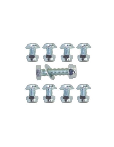 Bolt/Nut Fender Set-of/9 Chrome.